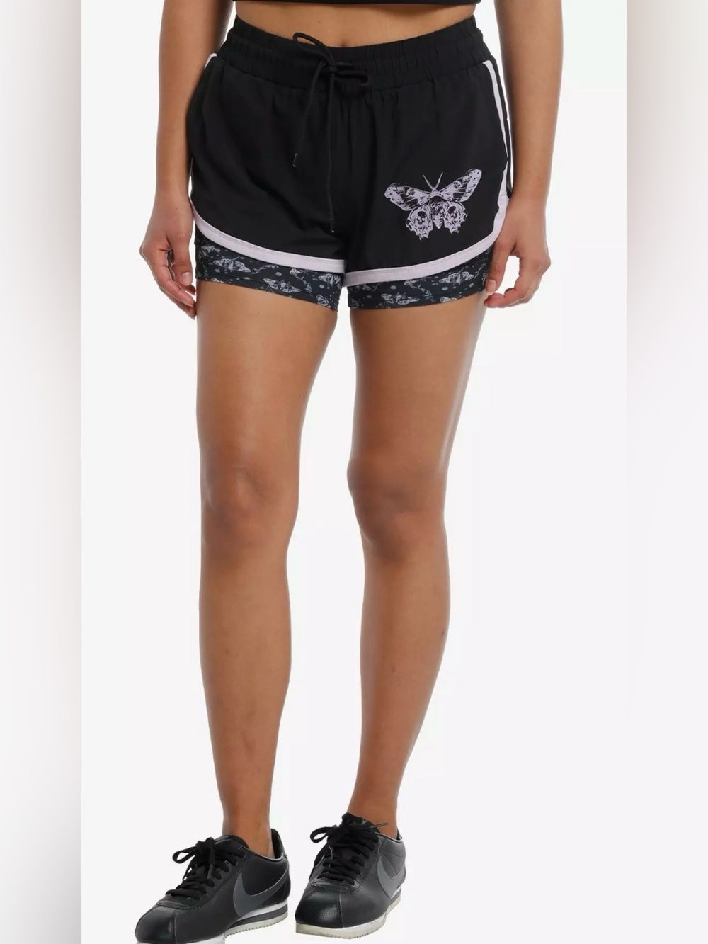Hot Topic Death Moth girls athletic shirts size small